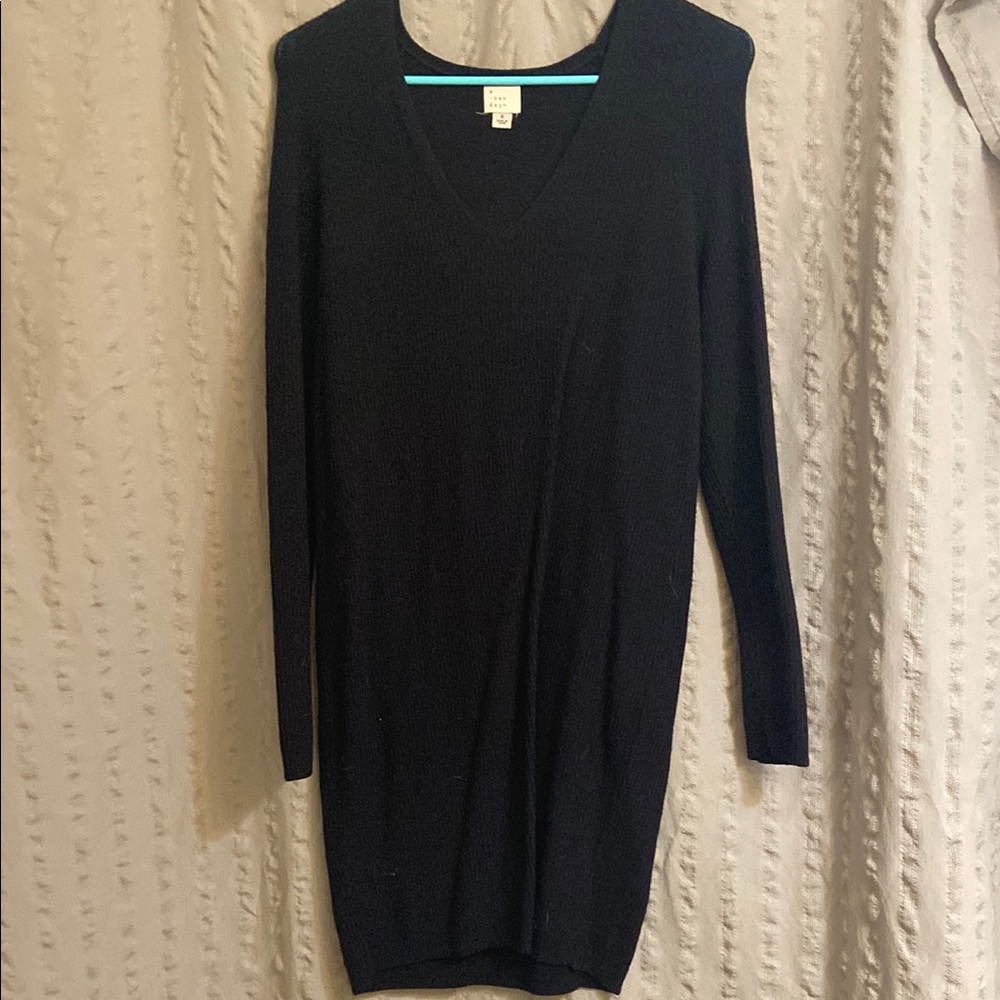 A new day black sweater dress